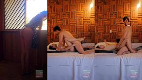 exhibicionismo; se despierta abre todas las ventanas se pasea en tanga, folla asomada para que la escuchen gemir