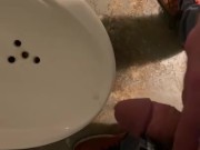 Another park urinal piss
