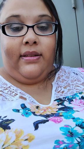 Flashing My Titty Outside!