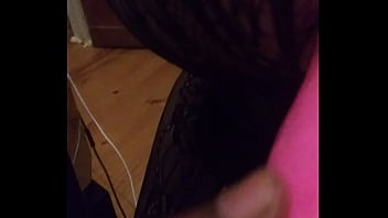 Gay boy4daddiesuse in lace dildos ass with huge pick cock