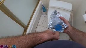 Stepmom Surprises Stepson with a Hilarious Bathroom Moment and Joins in on the Fun!