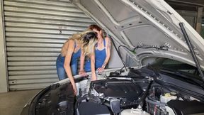 Two lovers arrested in car office