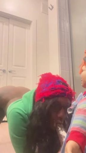 Velma eating Chucky BBC