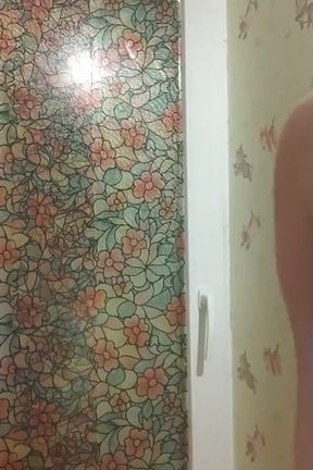 Stepmommy milks stepson's dick for protein