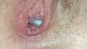 Fucking Pussy with a Big Bottle