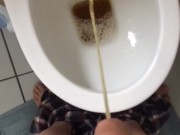 Teen cock pissing