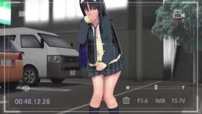 College Girl Fucked on Parking Lot