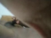 Masturbándome en casa  pollon