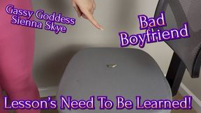 Bad Boyfriend Learns a Gasssssy Lesson! - Sienna Skye
