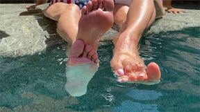 Perfect Pedicures In The Pool (SD)