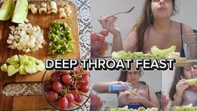 Swallowed Whole: Creamy Fruit Feast with Intense Throat Sounds