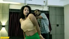 Beautiful Indian Bhabhi hot XXX sex after dance !! Viral HD sex