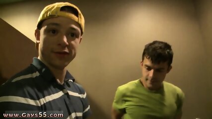 Boys wank outdoor gay Busted in the Bathroom