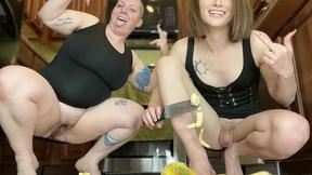 ”NIKKISFETISHES - Banana CBT with Penny Peacock”