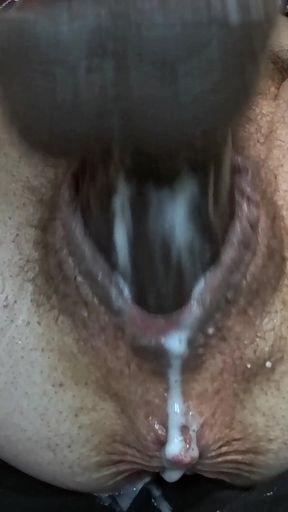 Purple Plaid Skirt Dildo Adventure: Ride Two Big BBC Dildos, Pound Myself with the Biggest, Finish with Finger in Ass &vibrator