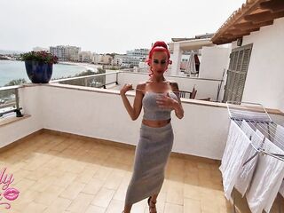 Bang me with the view of the sea