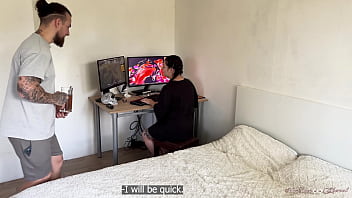 Gamer Girl Satisfies her Stepbro Because of Compromising Material on Her Full 4K Video