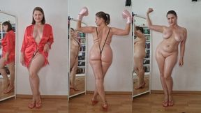 Boxing Champion Roleplay - Oiled Body, Gloves & Teasing