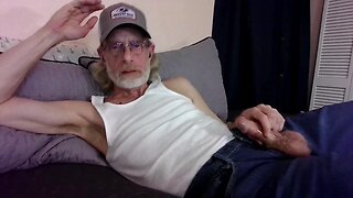 Daddys jeans bate session: butthole exposure and cumshot