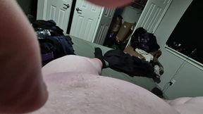 My super fat body can't see my dick