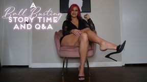 “Ball Busting Story Time + Q&A” [BALL BUSTING]