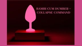 BAMBI CUM DUMBER + COLLAPSE COMMAND MESMERIZE - Bambie Squash [Dumb] [Sissy Training] [Sissymaid] [Feminization]