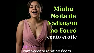 Samia's night of vadiagem at the forr� - sensual story with audio and anal