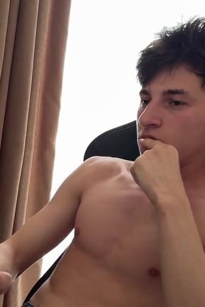 He Interrupted My Work to Ask for Cock - I Fucked Him in the Ass and Throat and Came