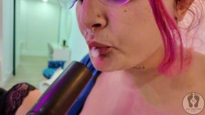 4k vacuum cleaner vacuuming my tits ass pussy till orgasm