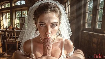 A Wedding Dress, Infidelity, and Hot Cum on Her Face.[AI]