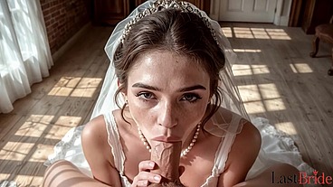 A Wedding Dress, Infidelity, and Hot Cum on Her Face.[AI]