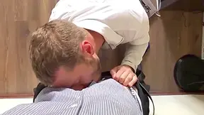 My Boss With Huge Dick. Blowjob In The Office. Wow Cumshot 6 Min