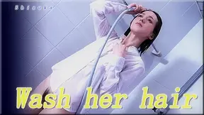 Wash her hair - Fetish Japanese Video
