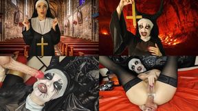 Possessed demon nun has sex with the Dark Lord to get pregnant with the Antichrist