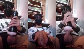 Pinoy Bagets Caught Jerking Off using his Fleshlight