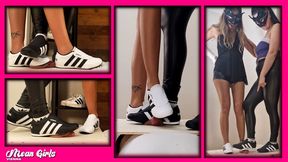 Adidas Taekwondo Cock Crush and Spitting in mouth I Lady Thaya x Miss Katherine