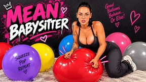 RW73: Babysitter Pin Pops your balloons