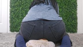 Face Farting on My Teddy