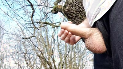 One huge ruined cumshot