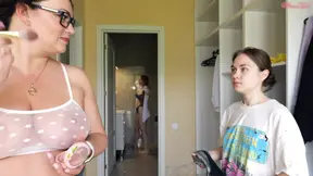 Two Porn Queens dominate big cocks on camera