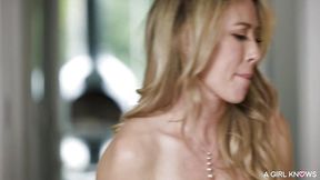 Richelle Ryan and her girlfriend entice MILF neighbor into lesbian trio adventure part 16