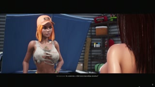 Real Life Sunbay STA 5 parody, girls walk around the city with bare breasts