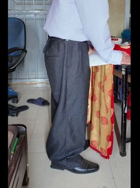 Old Man in Clothes Sex