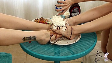 Ziva Fey - Sweet Friend Sundae Feet Treat
