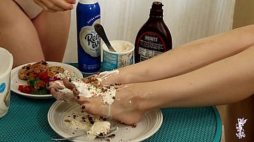 Ziva Fey - Sweet Friend Sundae Feet Treat
