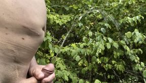 Pissing in nature
