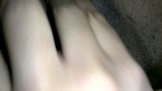 Dripping wet pussy with big clit jerking orgasm ebony masturbation