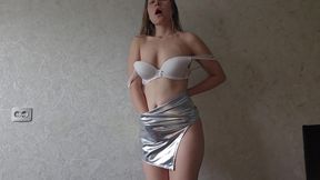 Stepsister Masturbates on Camera and Cums