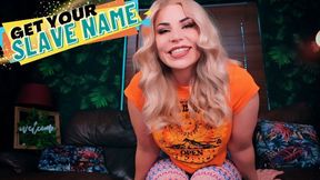 Get Your CUSTOM Slave Name!