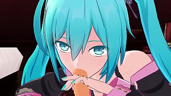 Miku Hatsune Sucking